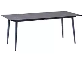 Sodo stalas TOLENTINO 180 cm 90 cm akmens imitacija pilkas