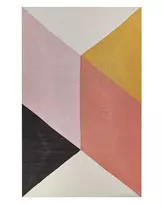Kilim NIZIP spalvotas 160 x 230 cm medvilninis