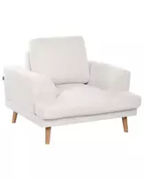 Fotel KILDAL šviesiai smėlio spalvos