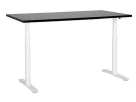 Elektriškai reguliuojamas stalas DESTINAS Juodas/baltas 160 cm 72 cm