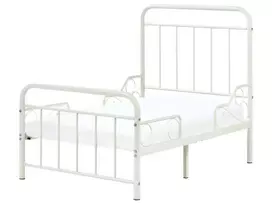 Išskleidžiama vaikiška lova Metal ANAIS 90 x 200 cm balta