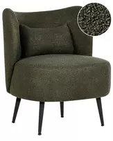 Fotelė OTSBY Bouclé tamsiai žalia