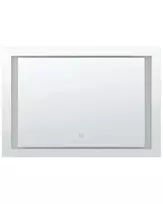 LED vonios veidrodis EYRE 80 cm 60 cm sidabrinės spalvos