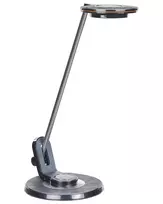 LED stalinė lempa CORVUS su reguliatoriumi, metalinė, juoda