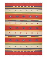 Kilimas ALAPARS Spalvotas 140 x 200 cm Medvilninis Kilim