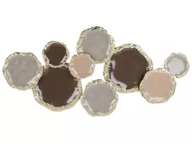 Sienų dekoracija ARGON metalinė 57 cm spalvota