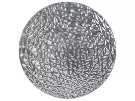 Sienų dekoracija MOSCAVIDE, metalinė, 60 cm, sidabrinė