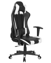 Biuro kėdė GAMER eko oda balta