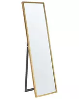 Pastatomas veidrodis TORCY 140 cm auksinis