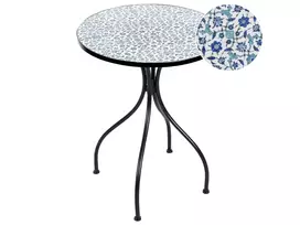 Bistro staliukas CHAPECO 60 cm 60 cm metalinis juodas