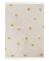 Vaikiškas kilimas DARDERE geltonas 140 x 200 cm medvilninis