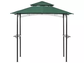 Sodo paviljonas NARO Metal 240 cm 148 cm tamsiai žalias