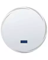 Vonios kambario veidrodis su LED apšvietimu TANAY 60 cm 60 cm su įmontuotu Bluetooth garsiakalbiu sidabrinis