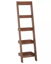 5 lentynų stovas MOBILE DUO 169 cm tamsiai rudas