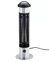 Laisvai pastatomas infraraudonųjų spindulių šildytuvas VEZUVIO 800 W, juodas