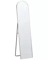 Pastatomas veidrodis BAGNOLET 150 cm, metalinis, sidabrinis