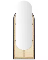 Sieninis veidrodis NEVERS 53 cm 143 cm technoratanas natūralus