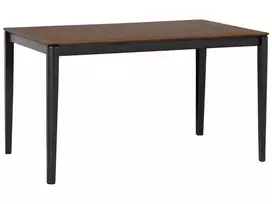 Valgomojo stalas CEDAR tamsaus riešutmedžio spalvos 135 cm 80 cm