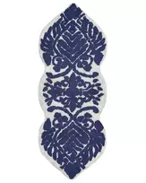 Vonios kilimėlis CANBAR tamsiai mėlynas 150 x 60 cm medvilninis