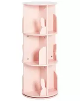 Besisukanti knygų lentyna CANEY 94 cm pastelinė rožinė