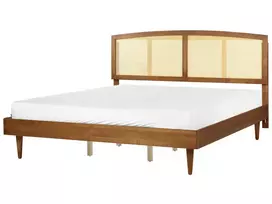 Rattano lova VARZY 180 x 200 cm ruda