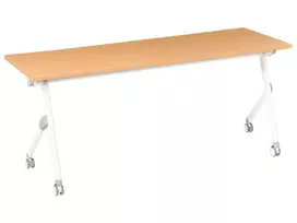 Sulankstomas rašomasis stalas BENDI rudas 180 cm 60 cm
