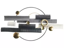 Sienų dekoracija GLENADE metalinė 43 cm spalvota