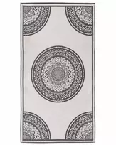 Lauko kilimėlis NELLORE pilkas 80 x 150 cm