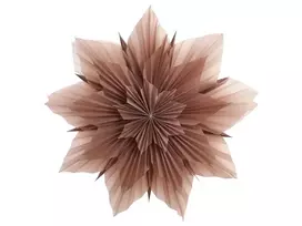 Šventinė dekoracija OSTERAN Žvaigždė 59 cm rožinė