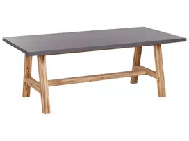 Sodo stalas TONNARE 200 cm 100 cm betono spalvos pilkas