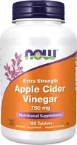 Now Foods Now Apple Cider Vinegar 750 mg Exrta strength 180 tabl.
