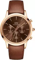 Laikrodis DANIEL WELLINGTON DW00100640. Kvarcas, spalva: raudona. Vyriški.