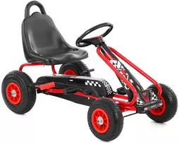 Pedalinis kartingas HECHT 59791 Raudonas, raudonas