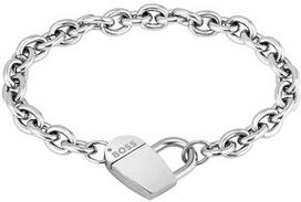 Hugo Boss Biżuteria BOSS 1580418. Bransoletka, Kolor pilka. Kobieta.