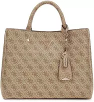 Moteriška kuprinė Guess HWSG69 74060 latte su logotipu