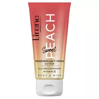LIRENE_Body&Mind atkuriamasis rankų kremas „Sweet Peach“ 50 ml
