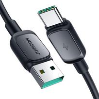 Kabelis Joyroom  Joyroom Multi-Color Series A14 USB-A / USB-C 3A Cable 1.2 m - Black