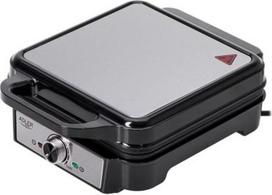 Waffle maker 1800W, silver/black AD 3083 | 5905575904973