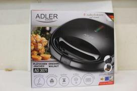 SALE OUT. Adler Nut Cookie Maker | AD 3071 | 750 W | Number of pastry 12 | Nuts | Black | DAMAGED PACKAGING AD 3071SO | 2000001416693