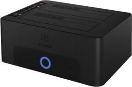 Raidsonic | Icy Box | IB-1232CL-U3 Dockingstation, 2x SATA 2.5" and/or 3.5" to 1x USB 3.2 Gen 1 Host + UASP IB-1232CL-U3 | 4250078169802