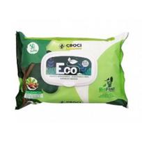 CROCI Eco Wipes Almond&SheaButter Drėgnos Servetėlės Su Migdolais 30vnt 20x30cm