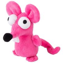ROGZ Catnip Plush Mouse Rožinė Pelė 14cm