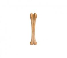 Žaislas kaulas guminis su bambuko pluoštu su vištienos kvapo kaulas 14,6cm
