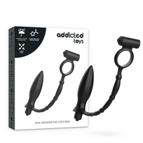 ADDICTED TOYS - Analinis žiedas su vibratoriumi