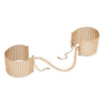 Auksinės metalinės rankogaliai BIJOUX DESIRE METALLIQUE