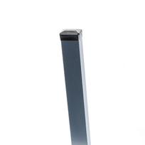 Pilkas tvoros stulpas 40x60x2400 mm