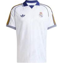 Adidas Originals Real Madrid Logo Pullover Short Sleeve Football Shirt Men tops KC7803 XL