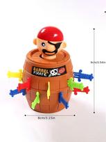 Pirate Bucket Children'S Plaything Interactive Small Board Game Parody Prank Sword Insertion Wooden Bucket Mr. Game