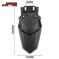 Short Rear Fender Mudguard Motorcycle Accessory Rear Splash Guard Carbon Fiber Pattern For TALARIA Sting MX3 MX4 MX5 Dirt Bikes juoda