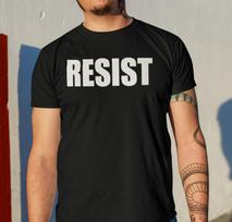 Resist Shirt Anti Donald Trump Protest United States Political Rally Democracy XXL